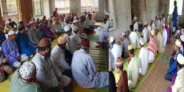 বরিশাল উজিরপুরে জামে মসজিদ কোবাতে জুম্মা নামাজের শুভ উদ্বোধন