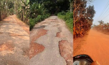 গ্রামীণ রাস্তার মান নিয়ে ক্ষোভ